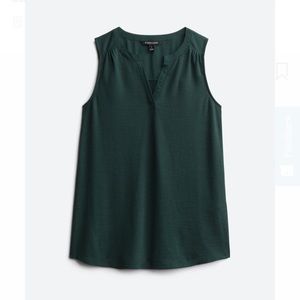 41 Hawthorn Zariyah Split Neck Mixed Material Knit Top